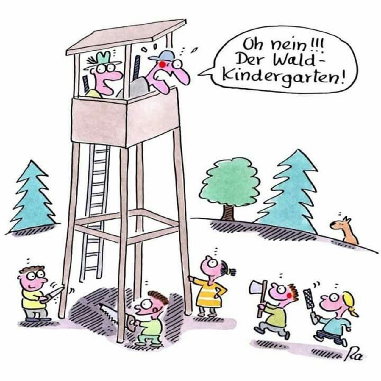 "Oh Nein! - Der Wald-Kindergarten"